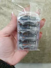 4 unids/lote cuchillas de afeitar 5 capa de hojas de afeitar para Gilettee de energía de fusión de afeitar cuchillas Gillette Proglide máquina