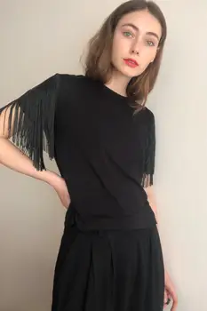

Trendyol Tassels Knitted Blouse TWOSS20BZ1487