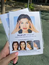 40 unids/set V forma de cara delgada Invisible adhesivos faciales línea facial piel V-forma Estiramiento Facial cinta Estiramiento facial herramientas cuidado