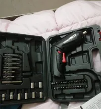 Juego de destornilladores eléctricos, diámetro máximo inalámbrico con taladro eléctrico, Material ABS, herramienta de reparación portátil