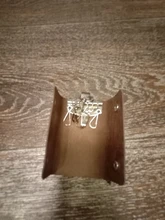 Llavero PU de las mujeres de los hombres de llaveros cartera cubierta de Hasp de moda billeteras para llaves organizador de bolsa de almacenamiento de regalo creativo