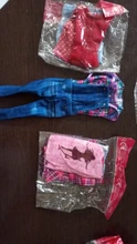 Casual Dress Outfits Shirt Dollhouse Clothes Barbie-Doll-Accessories Fashion 3pcs 