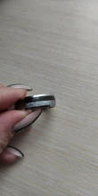 FDLK-anillos de acero inoxidable de carburo de tungsteno con incrustaciones, Flecha de meteorito de madera de Koa hawaiana, joyería para hombre, 8mm