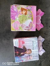 Stickers Princess Notebook Scrapbooking Removable Decor Frozen Anna Kids 2-Elsa Disney