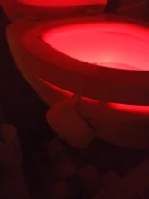 Toilet-Light Seat Night-Lamp Motion-Sensor Goodland LED Bathroom Backlight 8-Colors Children