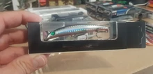 Kingdom Hot-Señuelos de pesca con buena capacidad de acción, cebos de 60mm 6g 80mm 9g 105mm 18.6g, adecuado para pececillos, resistentes y de alta calidad