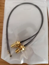 1 Uds. De Cable IPEX uFL/u.FL/IPX/IPEX-1/ IPEX-4 MHF4 hembra a SMA hembra, antena WIFI Cable RF RG1.13/0,81mm, extensión de coleta