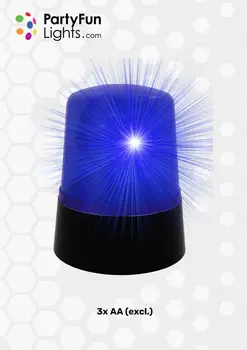 

LED Effect Light siren Police Blue Party Fun Lights