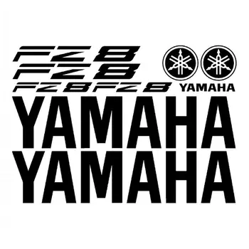 

Wheel sticker helmet reservoir rim accessories mudguard fairing motorcycle sticker for Yamaha FZ8 FZ 8 800