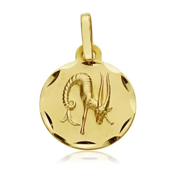 

Medal 18k gold horoscope Capricorn 13mm. Zodiac sign [AA7399GR] -Customizable-RECORDING INCLUDED IN THE PRICE
