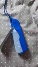 Botella de agua portátil de plástico para perros y mascotas, Bol plegable de viaje al aire libre, alimentador de agua potable, 250ml/500ml