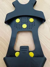 Cubrezapatos antideslizantes para exterior, 10 tacos, Universal, para nieve, escalada, Camping, tallas S, M, L y XL