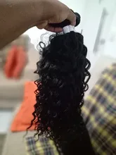 FASHION IDOL-Mechones con cierre, extensiones de cabello sintético rubio, degradado, de plata, gris, de moda, onda de agua, fibra, 20 pulgadas, 9 uds. por paquete