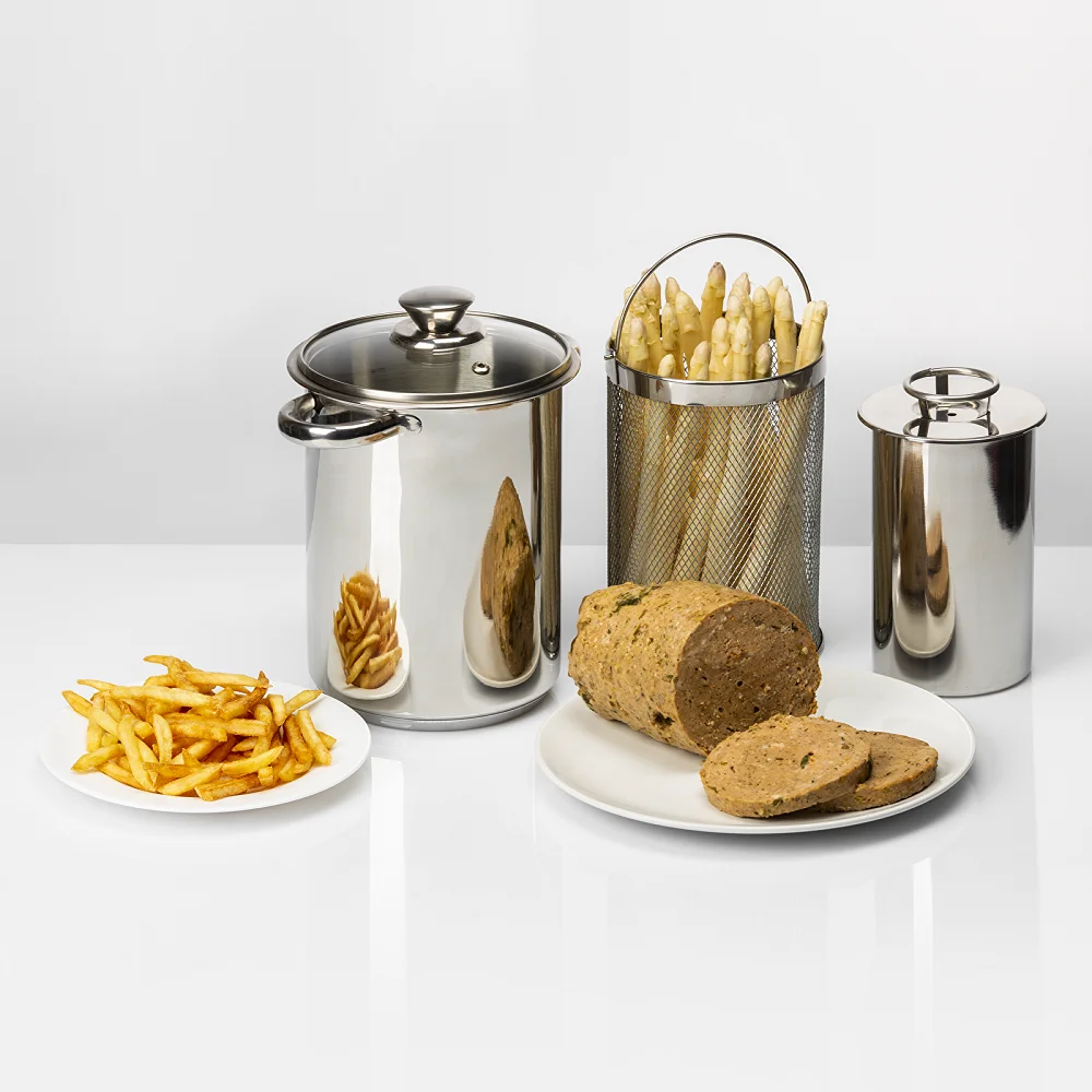 Ветчинница с кастрюлей и сеткой Browin 313515 4 л Ham Maker Кастрюля Пресс для ветчины