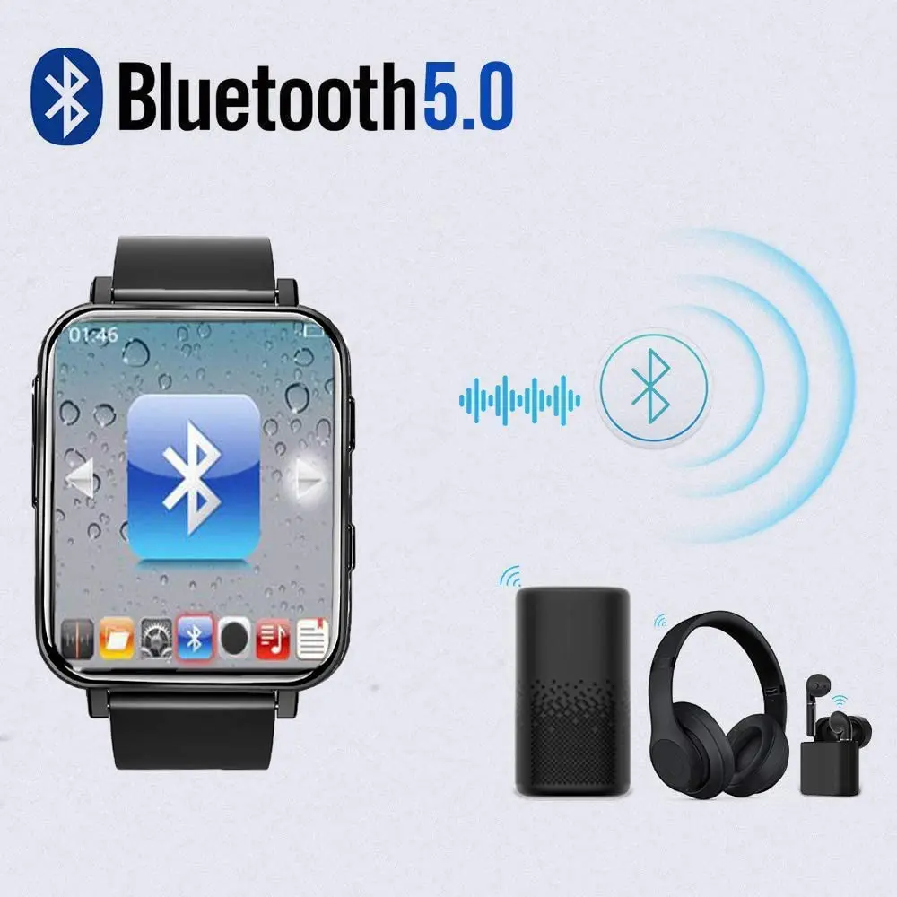 16GB Clip MP3 Player with Bluetooth Sports Watch