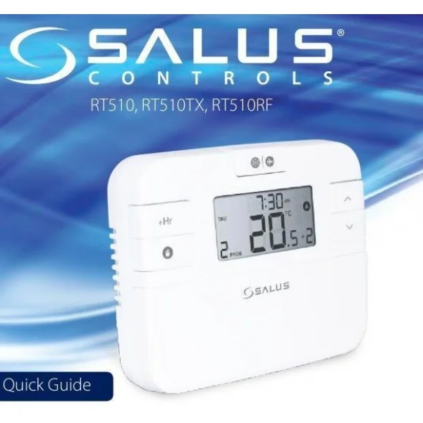 Salus Thermoregulator Rt510rf Programmable, Wireless - Smart Temperature  Control System - AliExpress