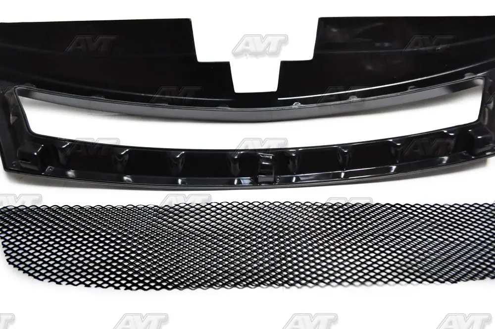Решетка радиатора для Mitsubishi Outlander XL 2006-2012 ABS пластик тюнинг декор дизайн спортивные стили автостайлинг автомобильные аксессуары