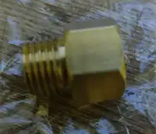 Male-To-Female Coupler-Adapter Pipe-Fitting Threaded Brass Copper-M/F M14--1.5 1/4-
