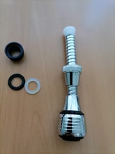 Diffuser Faucet-Connector SPRAYER-FILTER Swivel Water-Saving Kitchen 360-Degree Oauee