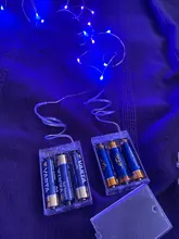 Fairy 2M 5M 10M Battery Operated LED Silver Wire String Lights For Wedding Christmas