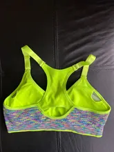 Padded Yoga-Bra Wirefree Fitness-Top Sport-Brassiere Seamless Push-Up Adjustable Quick-Dry