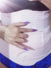 Cinturón posparto de recuperación, faja de soporte postnatal, ropa moldeadora de cintura delgada, banda para el vientre, corsé entrenador moldeador de cuerpo