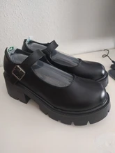 Lolita zapatos de mujer de estilo japonés Vintage suave hermana niñas tacones altos plataforma impermeable estudiante zapatos Cosplay