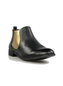 

Booties with elastic golden. 8314