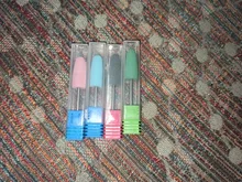 ASWEINA-pulidor de uñas Universal de carburo de silicona y Goma, cabezal grande, 7 colores, 3/32 , dispositivo eléctrico para manicura, accesorios para uñas