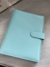 Carpeta de archivos recargable para Notebook, funda para Bloc de notas, carpeta de cuero, suministros de oficina, novedad