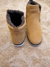 Botas de nieve de gran oferta para hombre, zapatos de invierno económicos, botas cálidas antideslizantes a la moda, zapatillas de deporte, botines para hombre, botas de invierno de talla grande