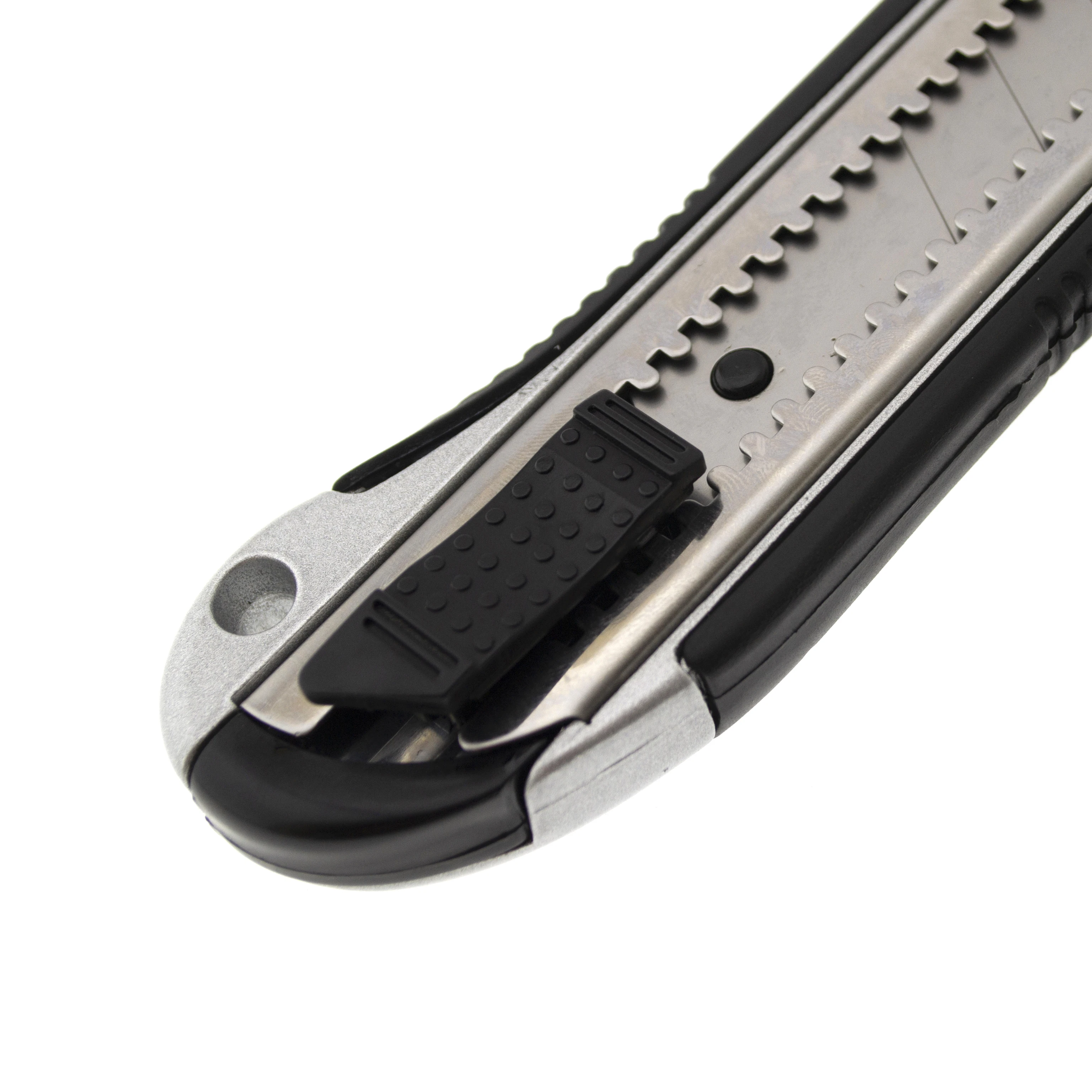 нож matrix 25мм выдвижное лезвие. нож строительный 25мм в мет. нож канцелярский 5 лезвий. нож brigadier 18 мм металлический. нож канцелярский 25мм, стальной ползун - фиксатор, чеглок.