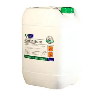 

OXA MOUSSE CLOR. Detergent sanitizer FOAM chlorinated-n ° reg. 08-20/40-04951 has.