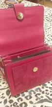 Women Bags Purse Flap Shoulder-Bags Female-Bag Leather Crossbody Split-Cow FOXER Small