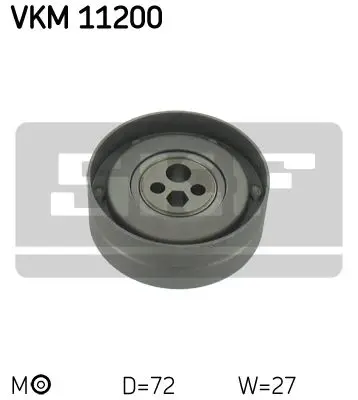 Ролик натяжной ремня ГРМ Audi 80/100/A6 2.6-2.8 90 SKF VKM 11200