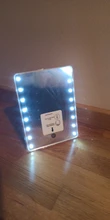 Makeup-Mirror Stand Battery-Operated with 8/16 Leds Cosmetic Touch Dimmer Espejo 