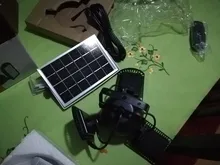 Solar-Light Remote-Control Solar-Garden-Lamps 3-Lamp-Head Outdoor Waterproof 60 Led 