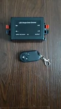 LED Single Color Dimmer 3 Key RF Remote Control Wireless LED Controller 12V 24V DC 8A
