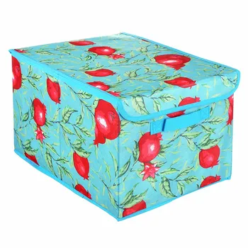 

STORAGE DRAWER WITH VETTA "GRANATE" COVER, 30X40X25 CM, SPANBOND CONVENIENT COLORFUL BEAUTIFUL BEAUTIFUL BOX OF STORAGE