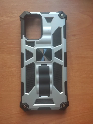 Shockproof Phone Case For Xiaomi Redmi Note 10 Series With Metal Bracket photo review