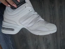 Las mujeres zapatos de baile suela exterior blanda mujer aliento Jazz calzado de Hip Hop deportes característica zapatillas de baile de mujer moderna zapatos de Jazz