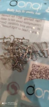 Fishing-Connector Lock Lures Fishhooks Swivel Safety-Pin Fast-Clip Stainless-Steel DONQL