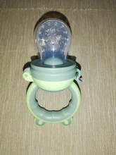 Chupete de silicona para alimentación de alimentos frescos, repuesto de mordedor de seguridad para bebés, chupete de frutas y verduras