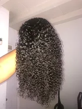 13x4 rizado profundo transparente frente de encaje pelucas de cabello humano rizado brasileño pelucas de cabello humano Pre arrancado Peluca de encaje onda profunda peluca