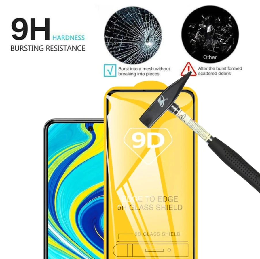 3 pieces full screen protective glass for Xiaomi Redmi 9A, Redmi 9c/redmy 9A/redmy 9C / Redmi 9C NFC