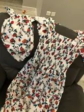 Estampado de flores madre hija vestidos a juego mirada familiar mamá y yo ropa trajes mamá y bebé mujeres niñas vestido