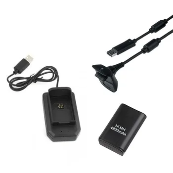 

Charge Play & Charge Kit 4-in-1 Xbox 360 slim (1 battery + cable + Dock. Station)