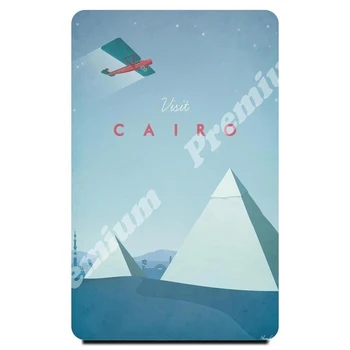 

Egypt souvenir magnet vintage tourist poster