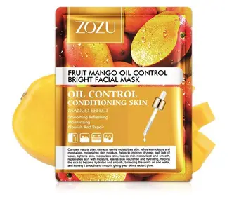 

Toning face mask with mango extract zozu
