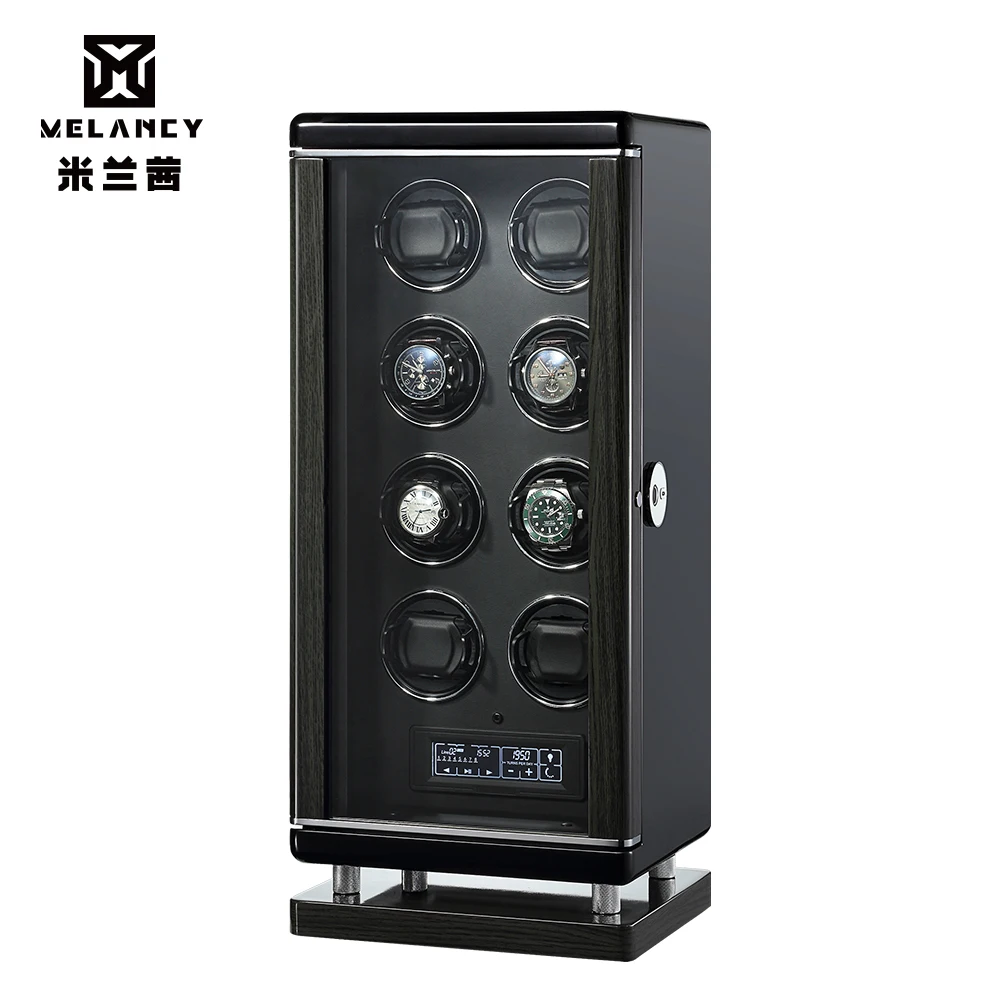 

NEW Arrival Intelligent Watch Safe box Automatic Watch winder box 8 slots